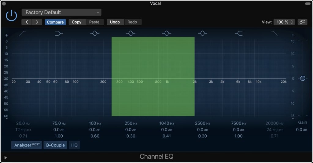 Mid Frequencies