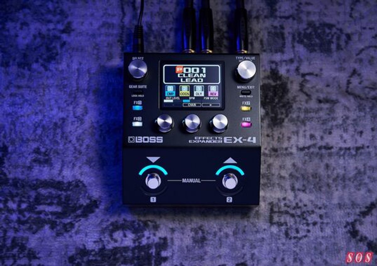 "Boss Just Dropped the EX-4 Effects Expander: Is This The New Must-Have Tool for Studio Wizards?"