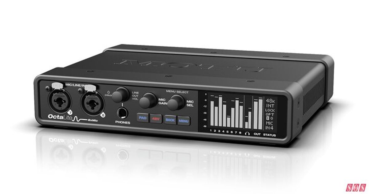MOTU’s OctaLite Could Be the ADAT Expansion Studio Owners Have Been Waiting For